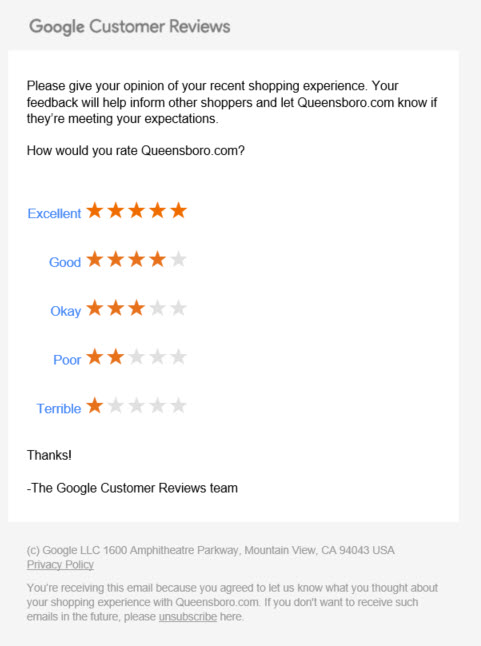 Google Requesting Reviews From Your Customers